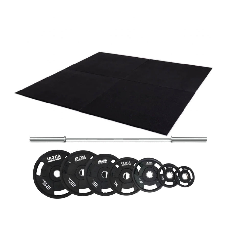 Barbell - Urethane Plate - Flooring Bundle